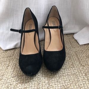 Black Guess heels